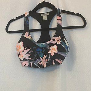 Floral Sports Bra & Yoga Pant Set